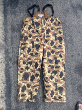Load image into Gallery viewer, Columbia Old School Camo Insulated Bibs (XXL)