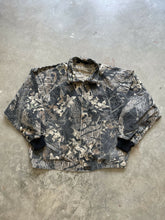 Load image into Gallery viewer, Vintage Mossy Oak Breakup Camo Zip-Up Pullover (2XL)