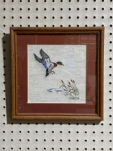 Load image into Gallery viewer, “Mema” Cross Stitch Matted and Framed (11”x11”)