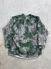 Load image into Gallery viewer, Vintage MossyOak Shadow Leaf Camo Button Up Shirt (XL/XXL)