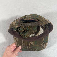 Load image into Gallery viewer, Vintage Mossy Oak Full Foliage Snapback Hat With Mask