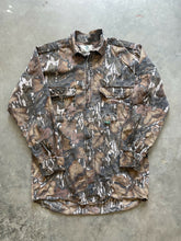 Load image into Gallery viewer, Vintage Mossy Oak Fall Foliage Camo Strap Shirt (S)