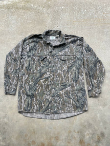 90’s Mossy Oak Treestand Camo Button-Up Shirt (L) 🇺🇸