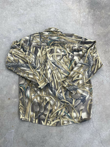 Vintage Classics Realtree Advantage Wetlands Camo Buttonup (L)