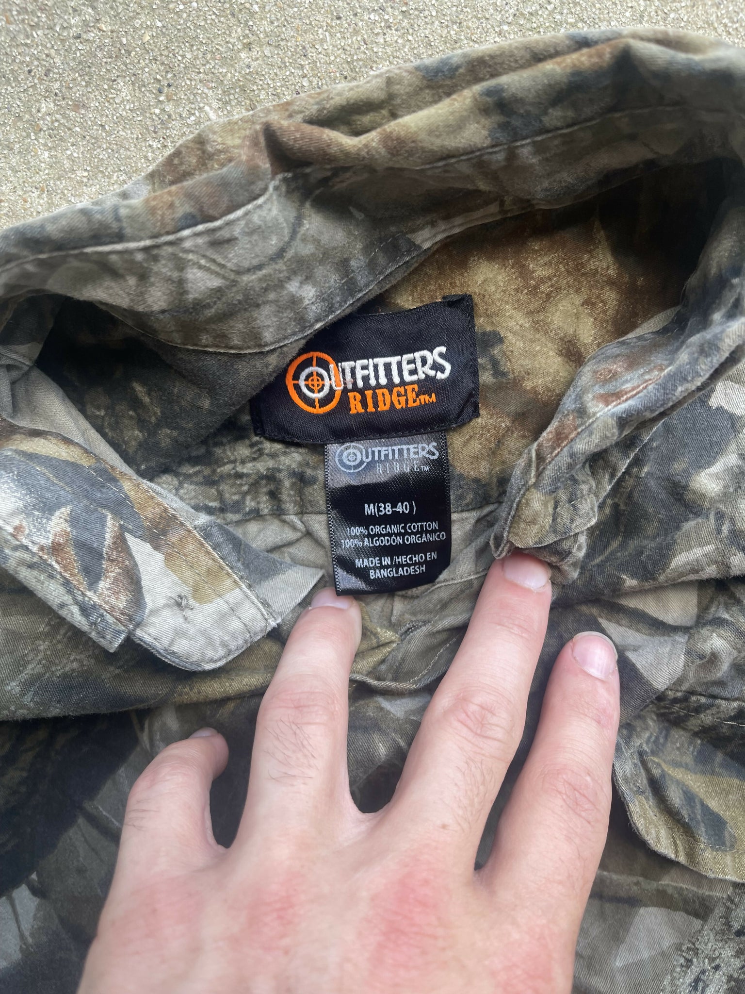 Chemise de pêche Realtree manches longues performance camouflage XL Chemise de pêche Realtree manches longues performance camouflage XL