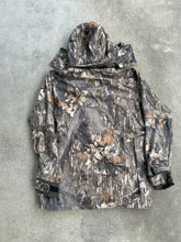 Load image into Gallery viewer, Vintage Browning MossyOak Breakup Camo Hydro Suede Gore-Tex Jacket (M)