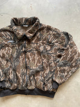 Load image into Gallery viewer, Vintage Columbia Mossy Oak Treestand Camo Fleece Pullover (2XL)