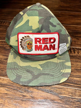 Load image into Gallery viewer, 90's Vintage Red Man Chewing Tobacco Camo Hat