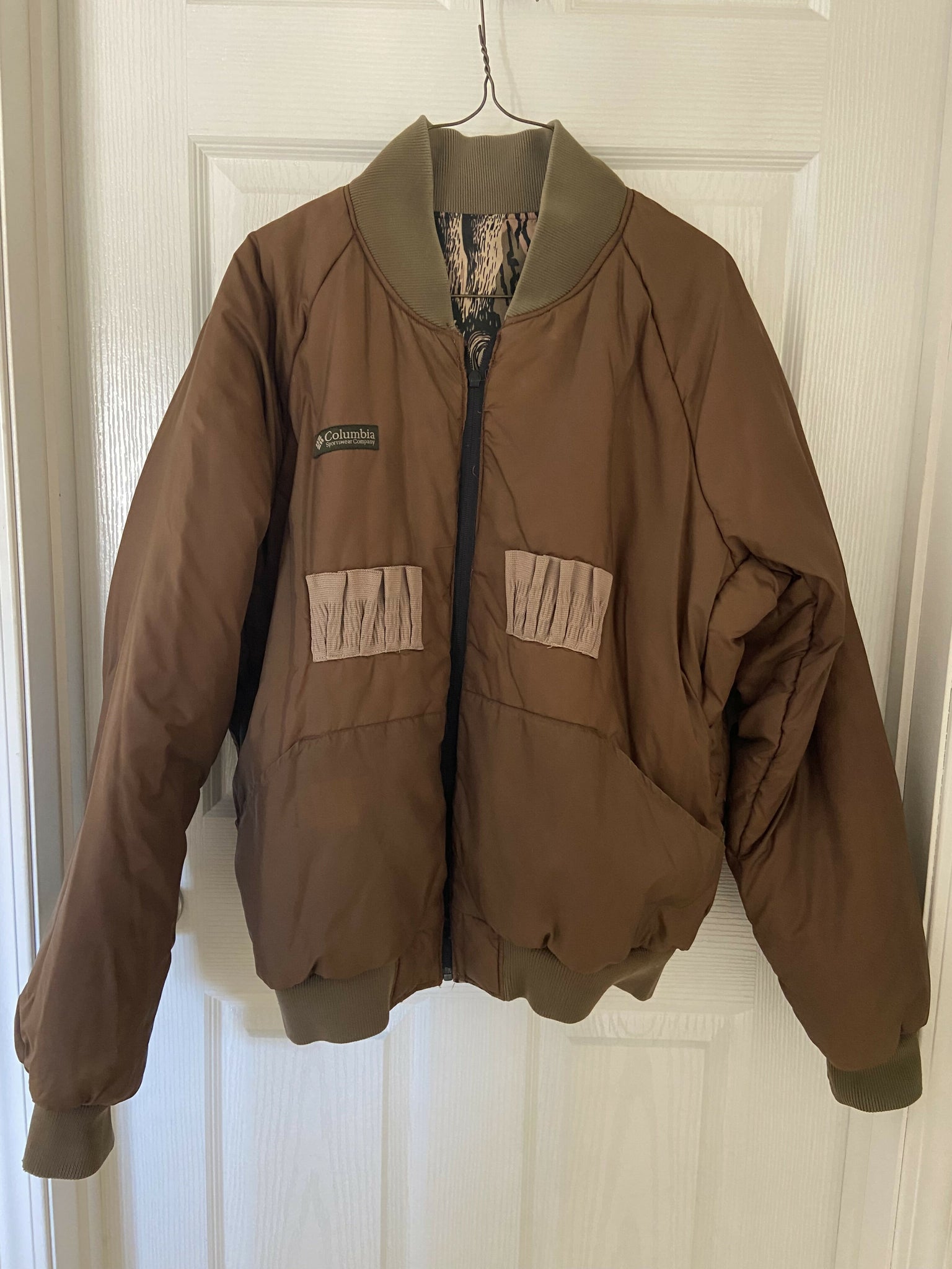 Columbia Omni Tech Widgeon Outer shell and zip in down liner Mossy