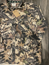 Load image into Gallery viewer, Vintage Mossy Oak Forest Floor Camo Chamois Shirt (2XL)