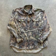 Load image into Gallery viewer, Vintage Duxbak Realtree Advantage Timer Camo Button Up Shirt (XL)