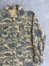 Load image into Gallery viewer, Vintage Duck Camo Button Up Shirt (L)