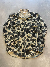 Load image into Gallery viewer, Vintage Cabela’s Duck Camo Chamois (2XL)