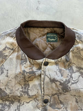 Load image into Gallery viewer, Vintage Natural Gear Bomber Jacket (L)