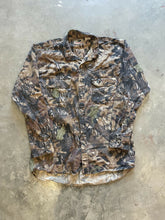 Load image into Gallery viewer, Vintage Mossy Oak Forest Floor Camo Button-Up Shirt (M/L)