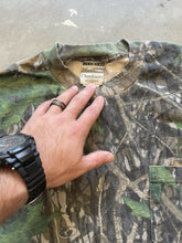 Load image into Gallery viewer, Vintage Mossy Oak Shadowleaf Camo Long Sleeve Shirt (XL)