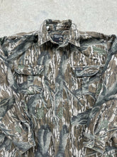 Load image into Gallery viewer, Vintage Rattlers Brand MossyOak Treestand Camo Chamios (L/XL)