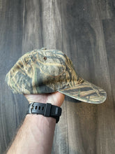 Load image into Gallery viewer, 2000’s Mossy Oak Shadow Grass Camo Logo Hat