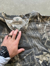 Load image into Gallery viewer, Vintage Mossy Oak Breakup Camo Henley Shirt (XL)
