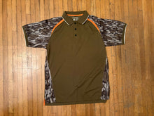 Load image into Gallery viewer, Legendary Whitetails Brown and Bottomland Golf Shirt Size M