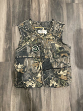 Load image into Gallery viewer, Vintage Mossy Oak Breakup Camo NWTF Patch Turkey Vest (L)