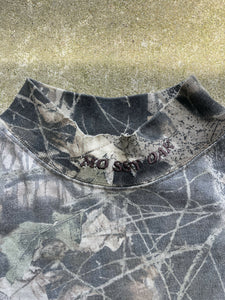 90’s Gen 1 MossyOak Breakup Camo Mock Neck Shirt (M) 🇺🇸