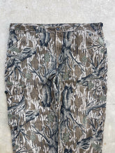 Load image into Gallery viewer, Vintage MossyOak Treestand Camo Adjustable Waist Pants (39”-44”x31.5”)