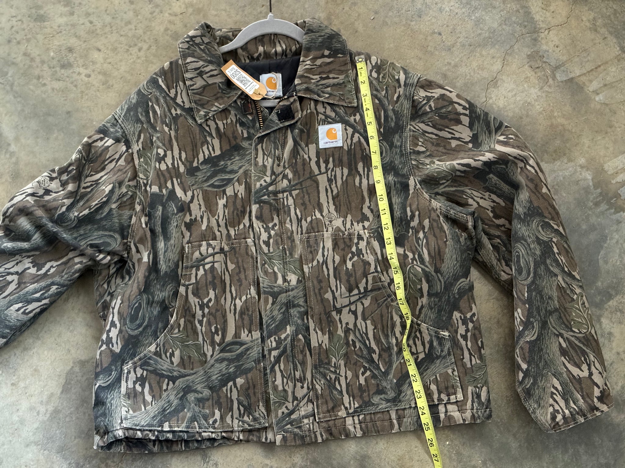 Carhartt Mossy Oak Treestand Insulated Jacket L Camoretro