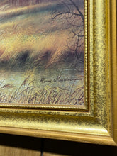 Load image into Gallery viewer, Mallard Pair Wetland Framed Print by Ruane Mannine (22.5”x18.5”)