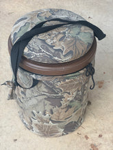 Load image into Gallery viewer, 90’s Realtree Advantage Bucket Cooler w/ Swivel Seat 🇺🇸