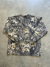 Load image into Gallery viewer, Vintage Mossy Oak Breakup Camo Henley Shirt (XL)
