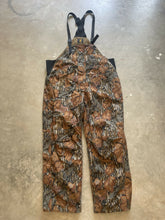Load image into Gallery viewer, Vintage Browning Fall Foliage Camo Insulated Bibs (3XL)