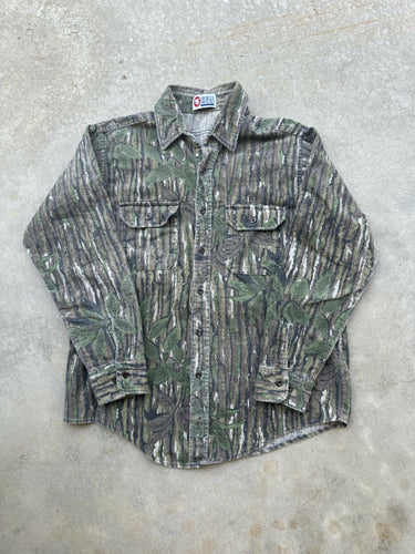 Vintage Sports Afield Realtree Camo Chamios (L/XL)