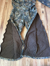Load image into Gallery viewer, Mossy Oak Vintage 80’s Fall Foliage quilted lined thick insulated hunting Coveralls men’s Large made in USA
