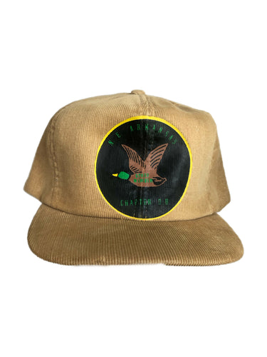 Vintage Ducks Unlimited Northeast Arkansas Chapter Staff Member Fitted Corduroy Hat