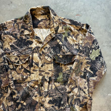 Load image into Gallery viewer, Vintage Mossy Oak Forest Floor Camo Button-Up Shirt (2XL)