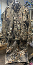 Load image into Gallery viewer, Vintage Mossy Oak Rain Tamer hunting suit