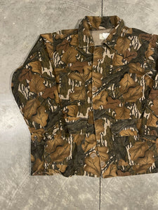 90’s Mossy Oak Fall Foliage 3 Pocket Jacket (XXL) 🇺🇸