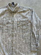 Load image into Gallery viewer, 2000’s Browning Faded Mossy Oak Bottomland Camo Button Up Shirt (2XL)