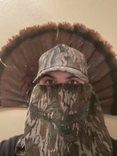 Load image into Gallery viewer, Vintage Mossy Oak Greenleaf Camo Turkey Mask