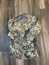 Load image into Gallery viewer, Vintage Mossy Oak Breakup Camo Button Up Shirt (S)