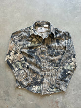 Load image into Gallery viewer, Vintage Mossy Oak Breakup Camo Youth Button Up Shirt (Y-S)