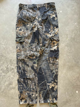 Load image into Gallery viewer, Vintage Mossy Oak Breakup Camo Adjustable Waist Pants (M)