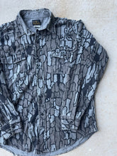 Load image into Gallery viewer, Vintage Deerskin Trebark Camo Chamois Shirt (XL)