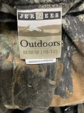Load image into Gallery viewer, Vintage Jerzees Outdoors Youth long sleeve t-shirt Mossy Oak camouflage