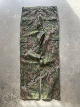 Load image into Gallery viewer, Vintage Full Foliage Camo Adjustable Waist Pants (M)