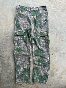 Vintage MossyOak ShadowLeaf Camo Adjustable Pants