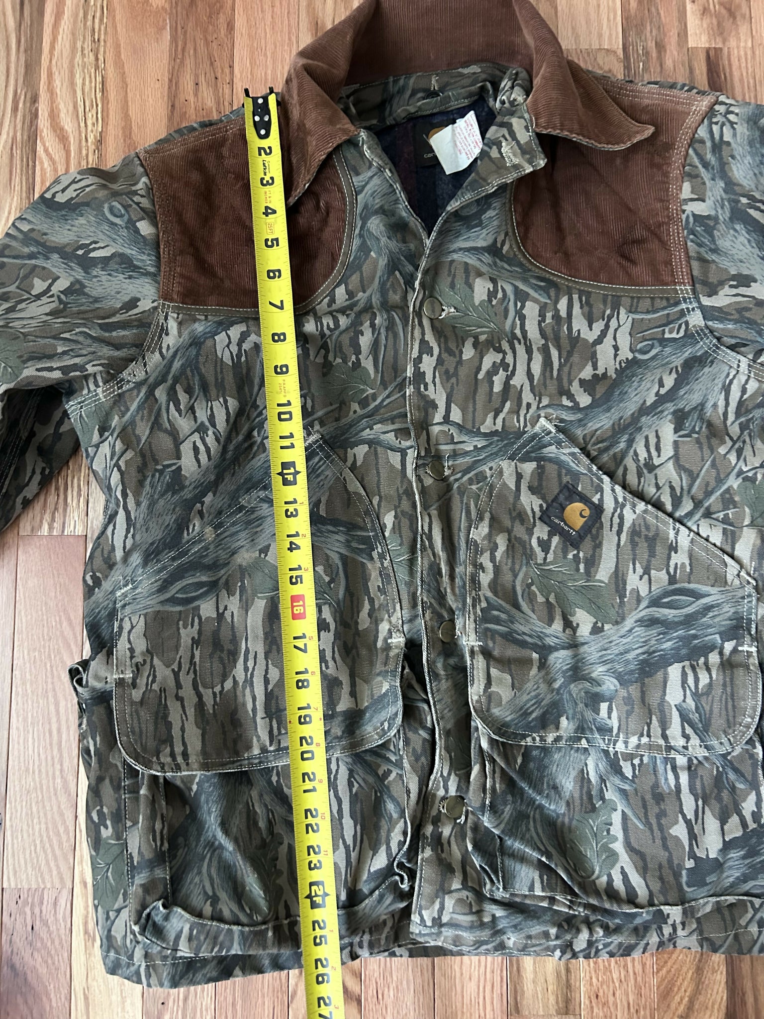 Carhartt vintage USA made Mossy Oak Treestand bottomland camo