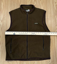 Load image into Gallery viewer, Vintage Remington Brown Fleece Vest Large