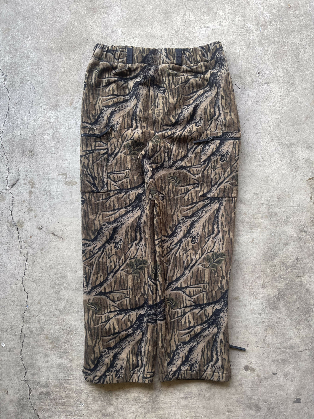 Vintage Browning Hydro Fleece Treestand Camo Pants (XL)